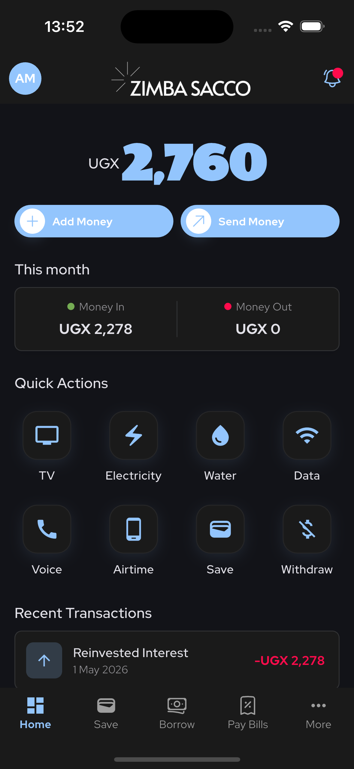 Zimba Mobile App